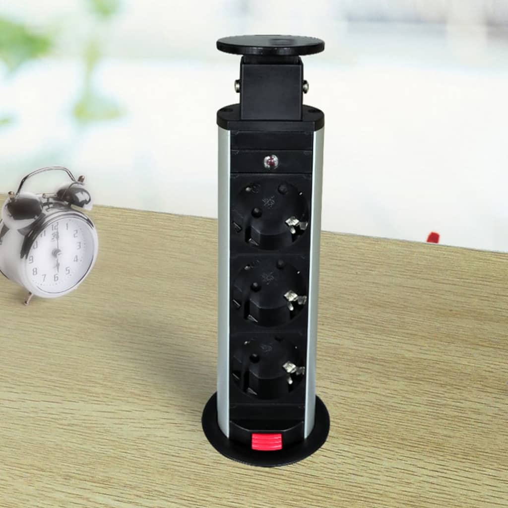 vidaXL Grenuttag utdragbart Tower Socket vidaXL Grenuttag utdragbart Tower Socket
