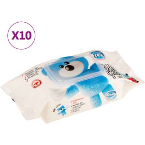 vidaXL Babyservetter 10 paket 720 våtservetter