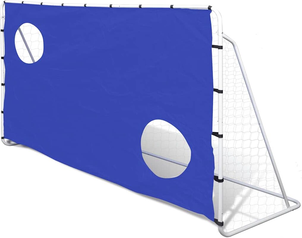 vidaXL Fotbollsmål med siktvägg 240x90x150cm vidaXL Fotbollsmål med siktvägg 240x90x150cm