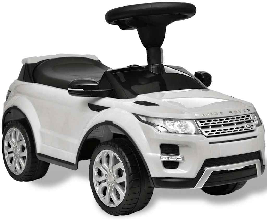 vidaXL Åkbil för barn Land Rover 348 med musik vit vidaXL Åkbil för barn Land Rover 348 med musik vit
