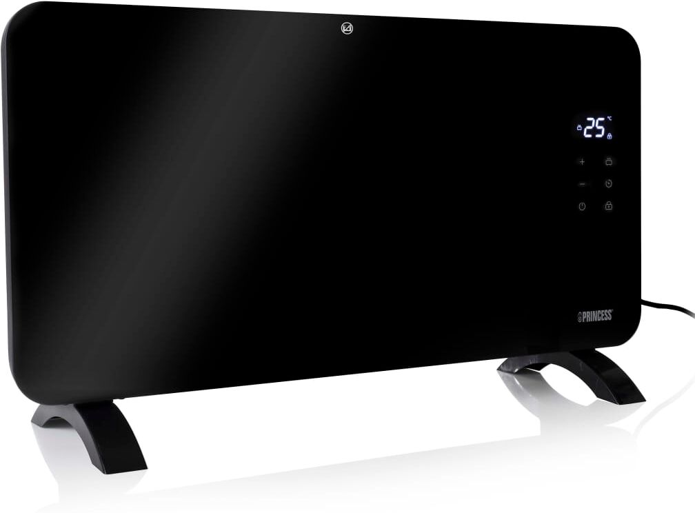 Princess Glaspanelelement Smart 1500W svart Princess Glaspanelelement Smart 1500W svart