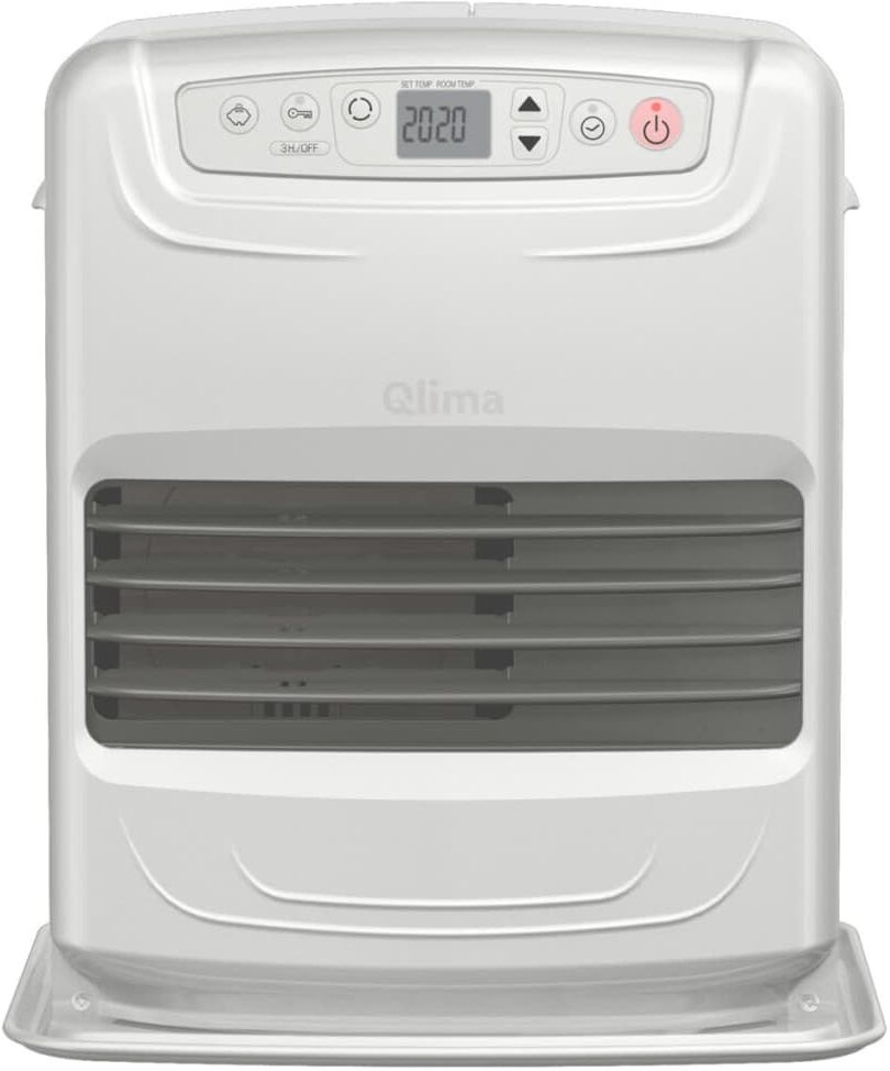 Qlima Bärbar elektrisk paraffinvärmare 335 W silver SRE 3531C2 Qlima Bärbar elektrisk paraffinvärmare 335 W silver SRE 3531C2