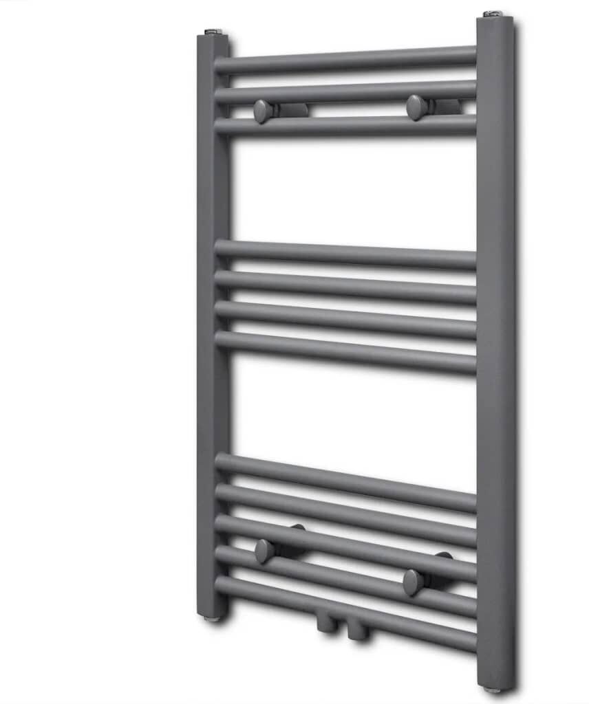 vidaXL Handdukstork centralvärme element rak grå 500 x 764 mm vidaXL Handdukstork centralvärme element rak grå 500 x 764 mm