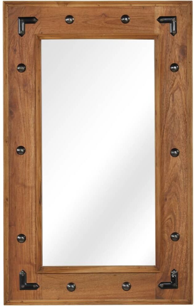vidaXL Spegel massivt akaciaträ 50x80 cm vidaXL Spegel massivt akaciaträ 50x80 cm