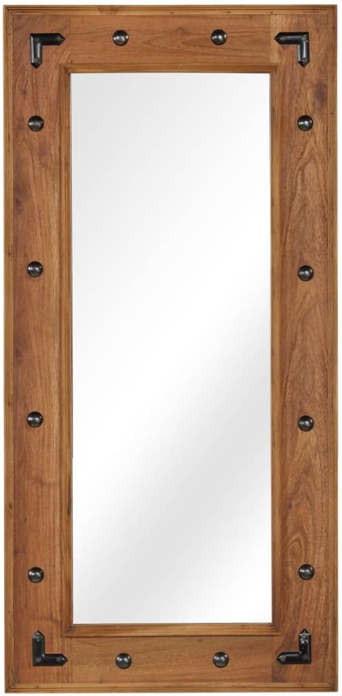 vidaXL Spegel i massivt akaciaträ 50x110 cm vidaXL Spegel i massivt akaciaträ 50x110 cm