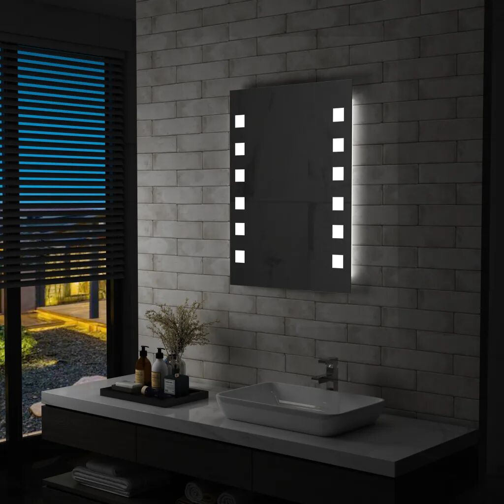 vidaXL Badrumsspegel LED 60x80 cm vidaXL Badrumsspegel LED 60x80 cm