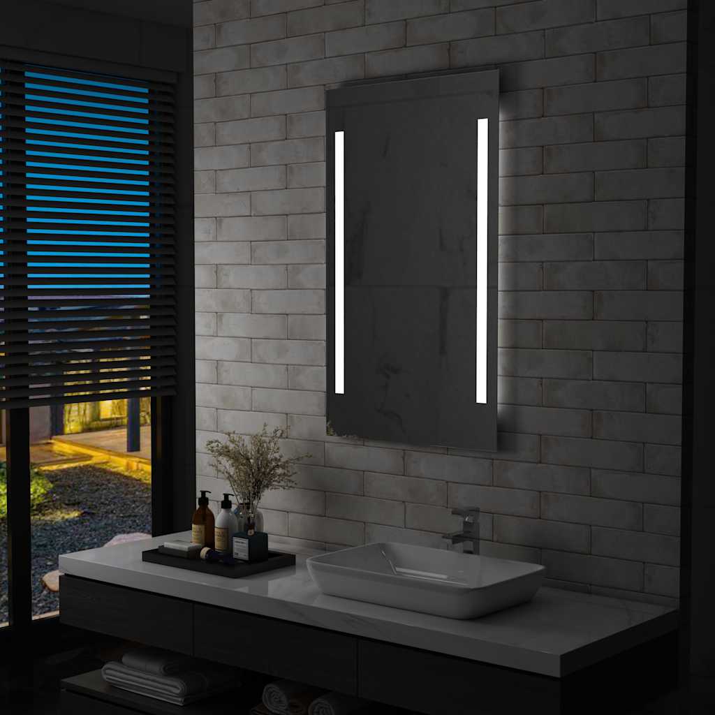 vidaXL Badrumsspegel LED 60x100 cm vidaXL Badrumsspegel LED 60x100 cm
