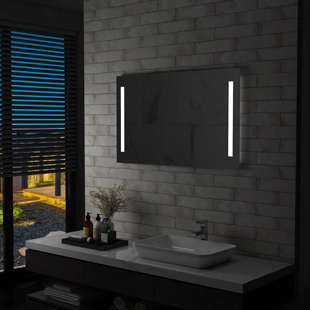 vidaXL Badrumsspegel LED 100x60 cm vidaXL Badrumsspegel LED 100x60 cm