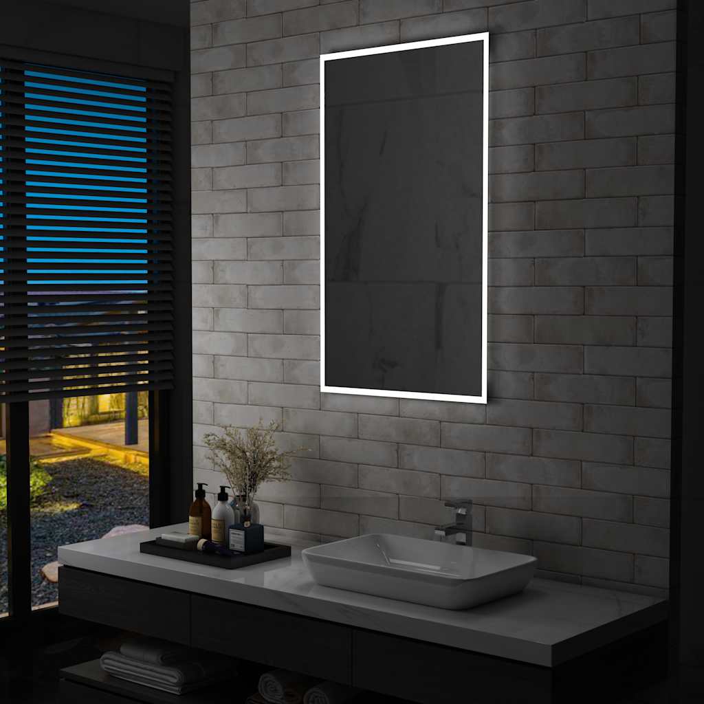 vidaXL Badrumsspegel LED 60x100 cm vidaXL Badrumsspegel LED 60x100 cm