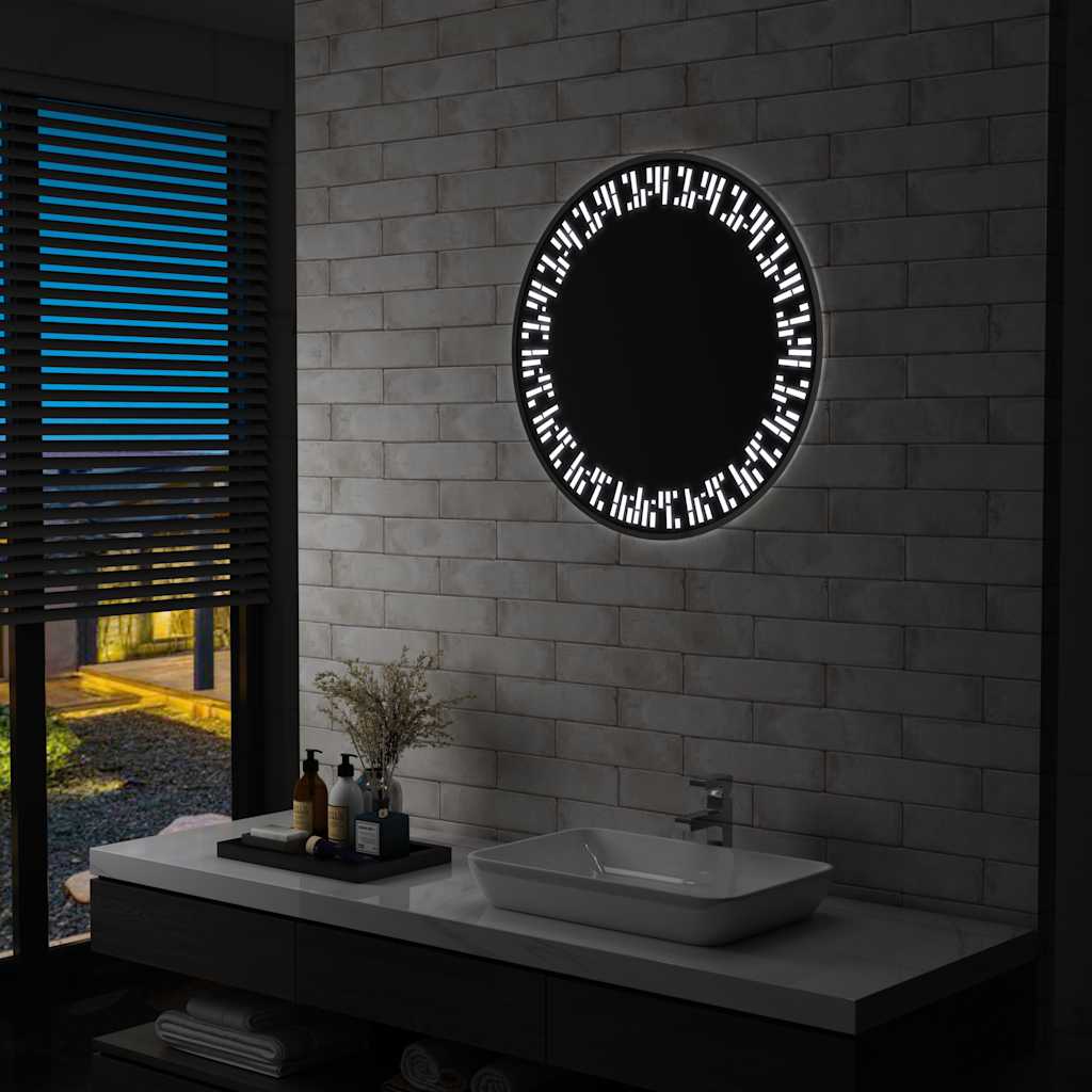 vidaXL Badrumsspegel LED 70 cm vidaXL Badrumsspegel LED 70 cm