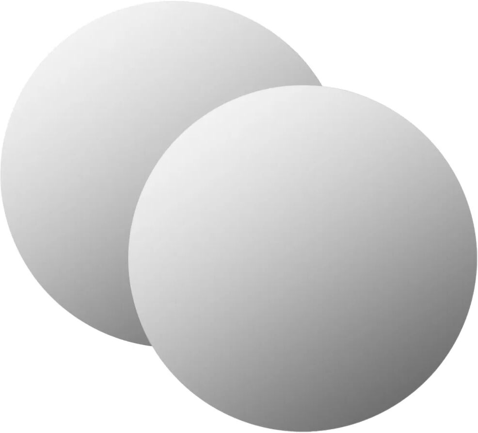vidaXL Väggspeglar 2 st 60 cm rund glas vidaXL Väggspeglar 2 st 60 cm rund glas