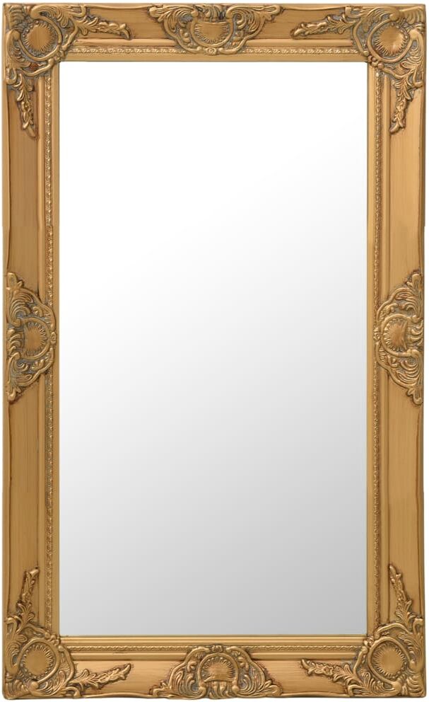 vidaXL Väggspegel barockstil 50x80 cm guld vidaXL Väggspegel barockstil 50x80 cm guld