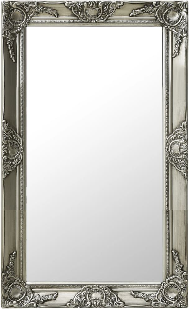 vidaXL Väggspegel barockstil 50x80 cm silver vidaXL Väggspegel barockstil 50x80 cm silver