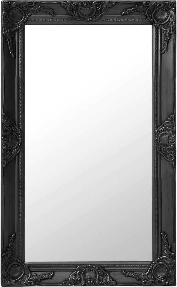 vidaXL Väggspegel barockstil 50x80 cm svart vidaXL Väggspegel barockstil 50x80 cm svart