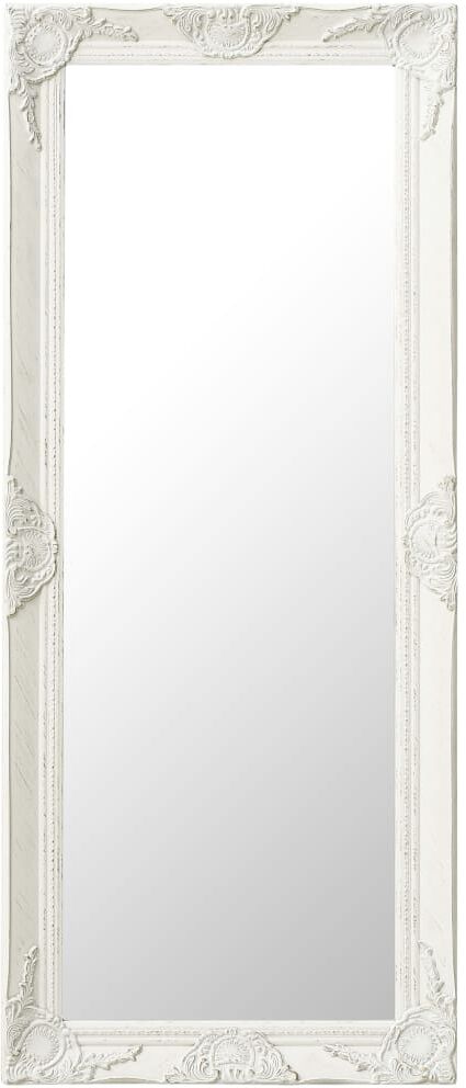 vidaXL Väggspegel barockstil 50x120 cm vit vidaXL Väggspegel barockstil 50x120 cm vit