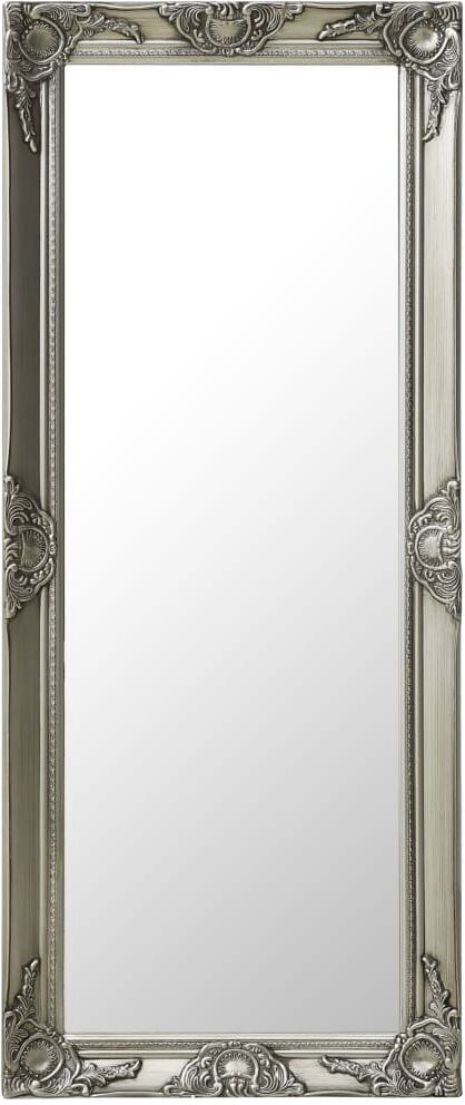 vidaXL Väggspegel barockstil 50x120 cm silver vidaXL Väggspegel barockstil 50x120 cm silver
