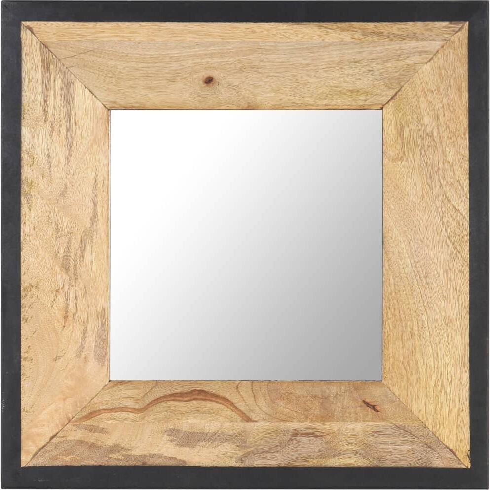 vidaXL Spegel 50x50 massivt mangoträ vidaXL Spegel 50x50 massivt mangoträ