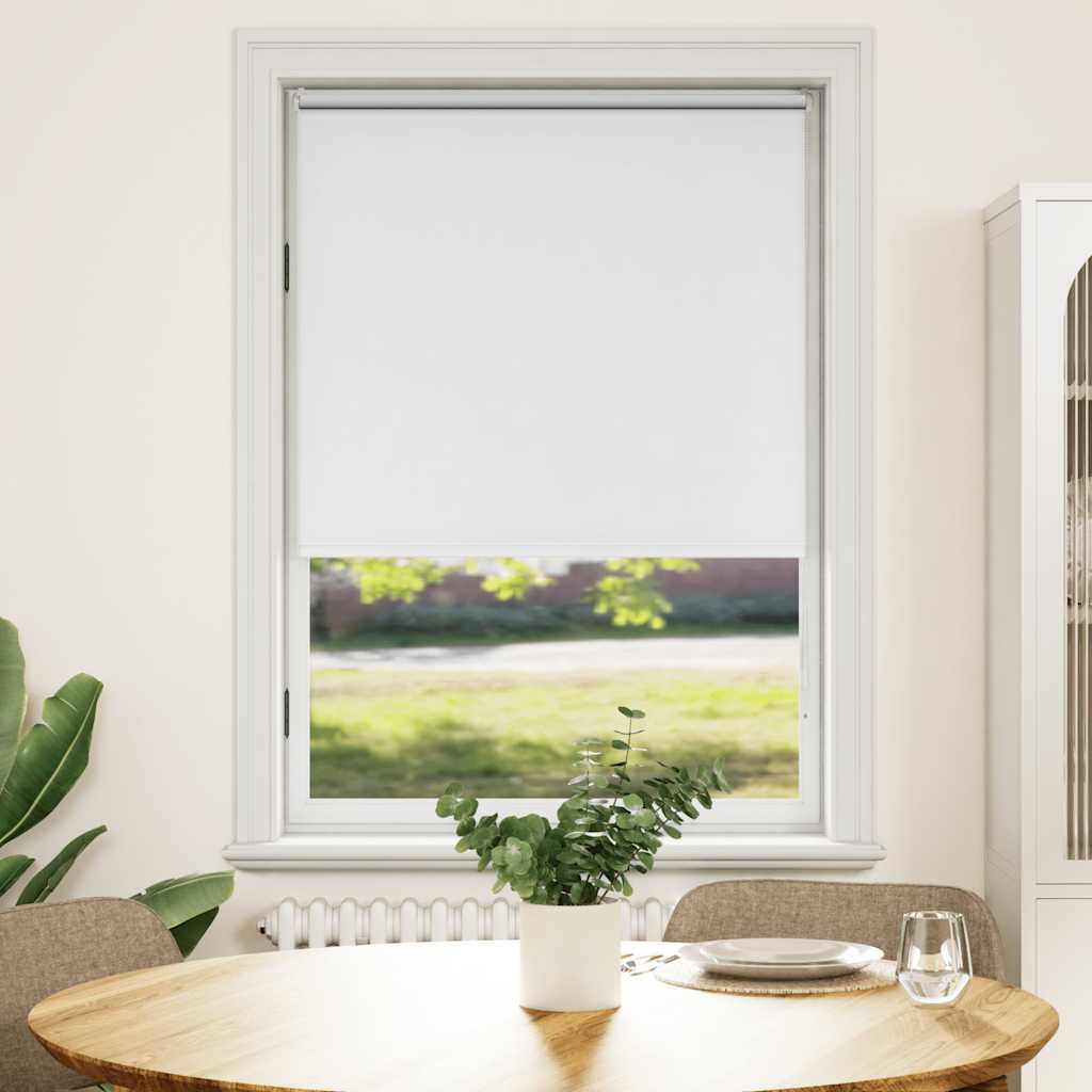 vidaXL Rullgardin vit 80 x 175 cm mörkläggande vidaXL Rullgardin vit 80 x 175 cm mörkläggande