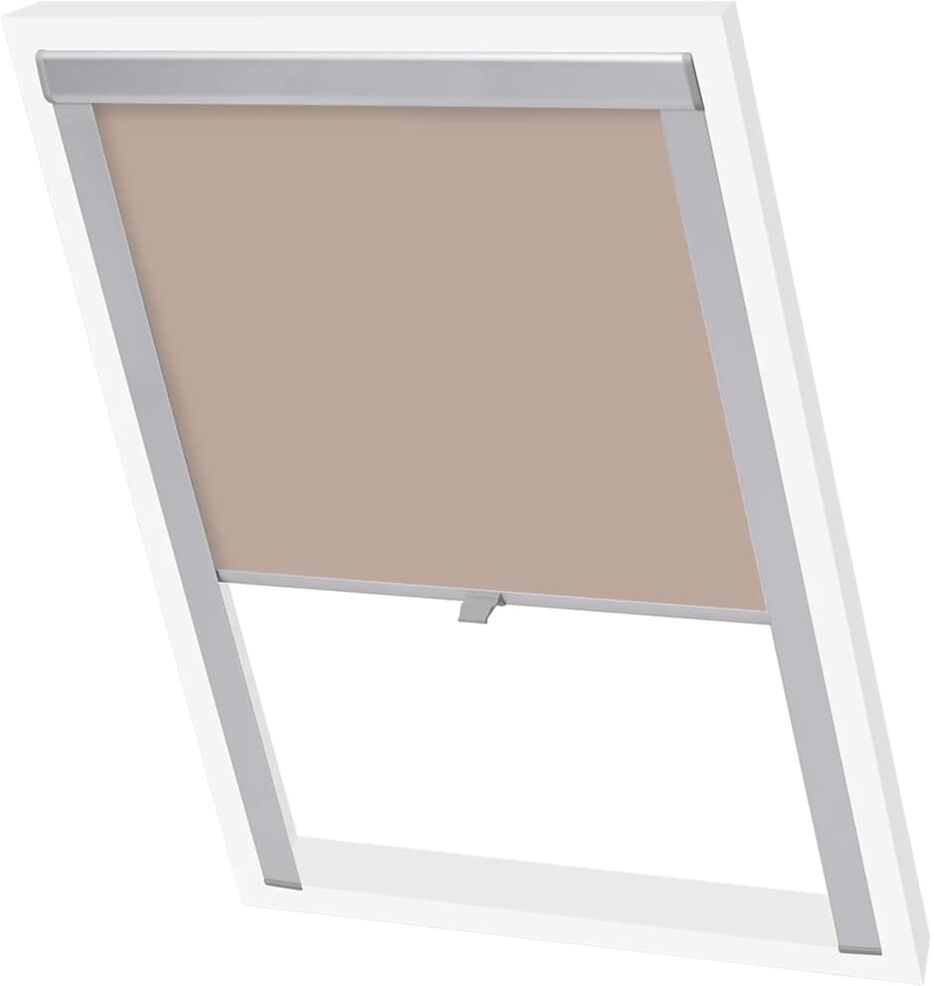 vidaXL Mörkläggande rullgardin beige U08/808 vidaXL Mörkläggande rullgardin beige U08/808
