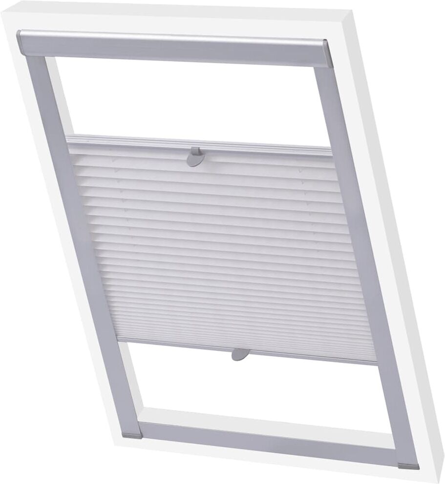 vidaXL Plisségardin vit M04/304 vidaXL Plisségardin vit M04/304