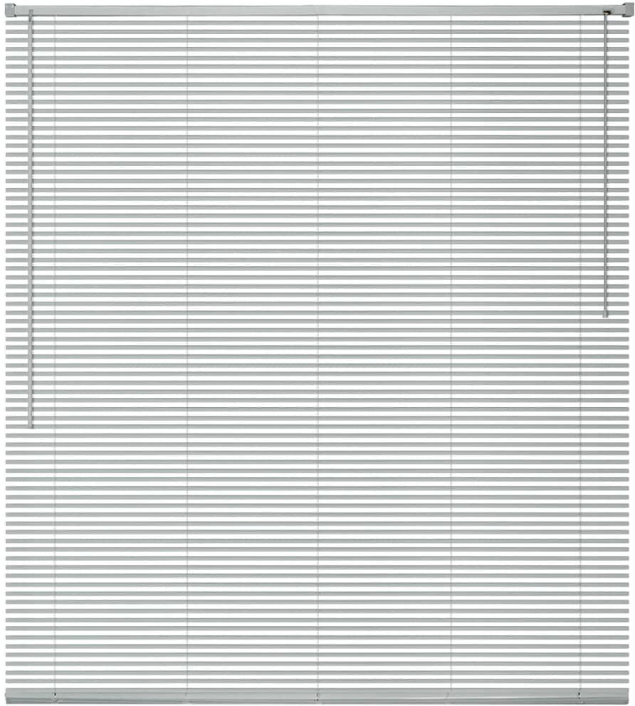 vidaXL Persienner aluminium 60x130 cm silver vidaXL Persienner aluminium 60x130 cm silver