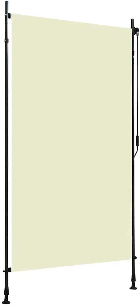 vidaXL Rullgardin utomhus 120x270 cm gräddvit vidaXL Rullgardin utomhus 120x270 cm gräddvit