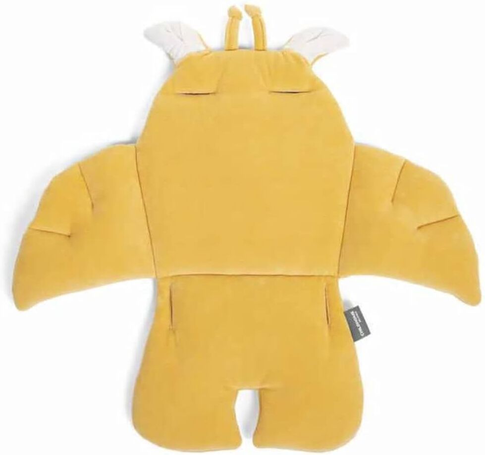 CHILDHOME CHILDWOOD Universell stolsdyna giraff sammet ockra CHILDHOME CHILDWOOD Universell stolsdyna giraff sammet ockra