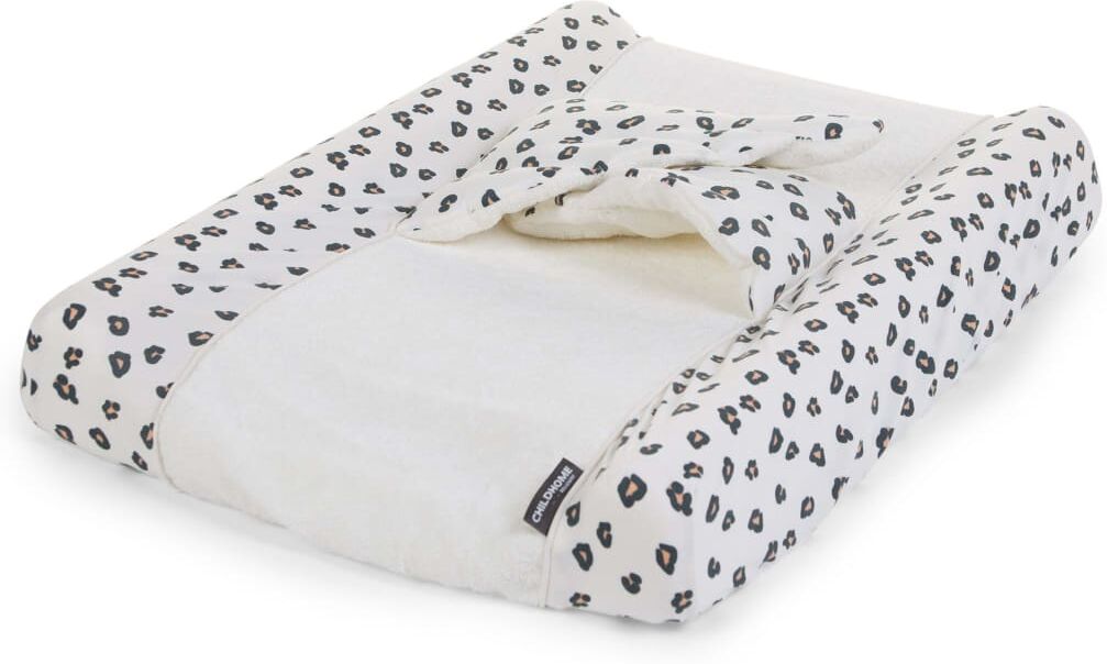 CHILDHOME Skötbäddsöverdrag Angel jersey leopard CHILDHOME Skötbäddsöverdrag Angel jersey leopard