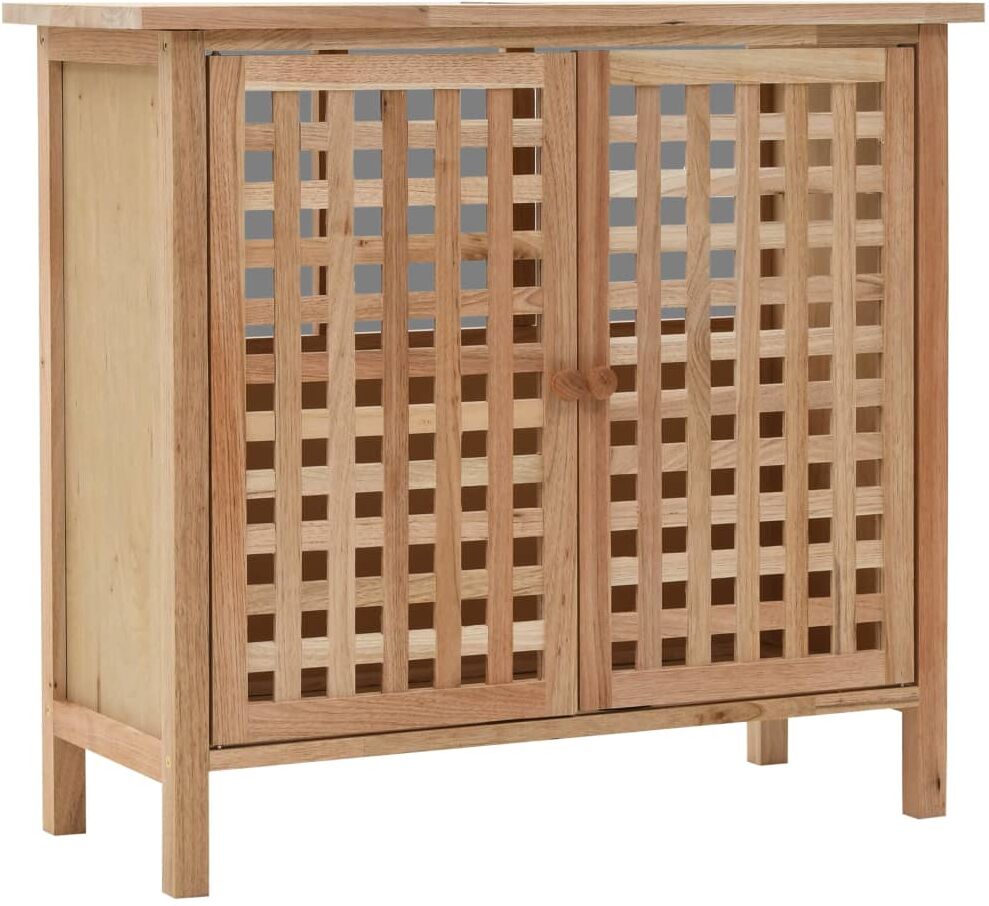 vidaXL Tvättställsskåp massiv valnöt 66x29x61 cm vidaXL Tvättställsskåp massiv valnöt 66x29x61 cm