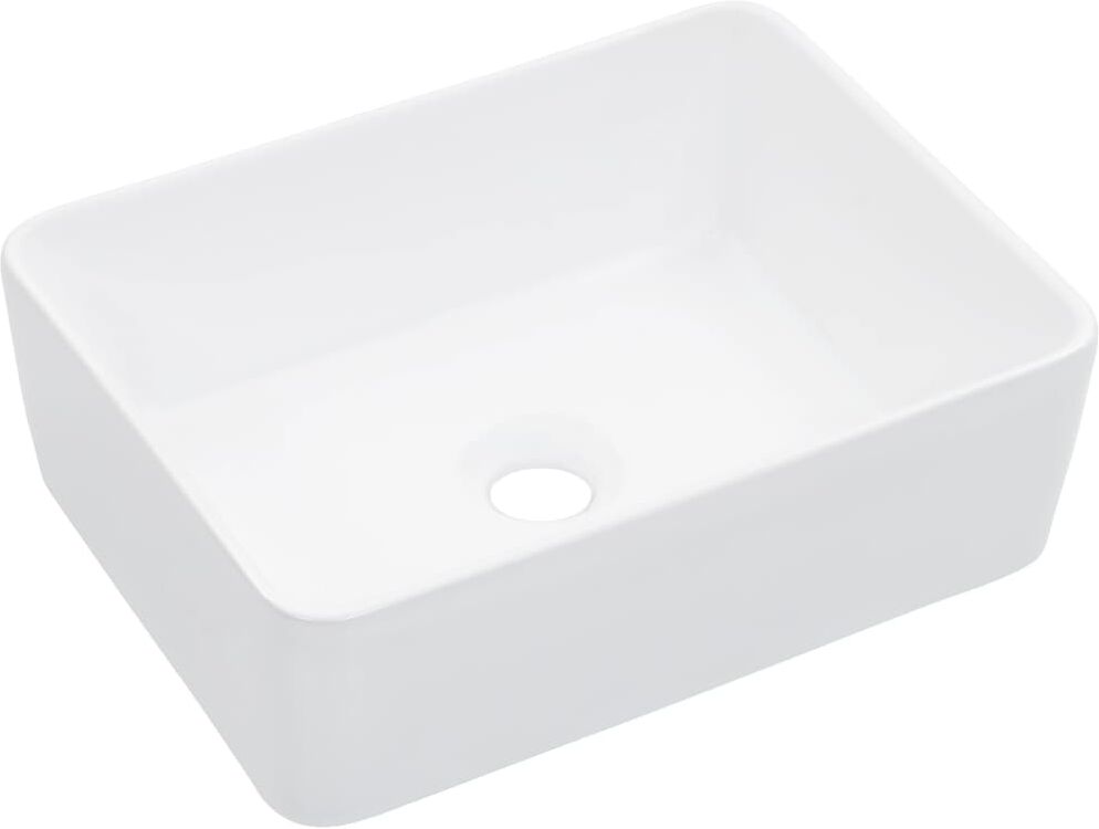vidaXL Handfat 40x30x13 cm keramik vit vidaXL Handfat 40x30x13 cm keramik vit