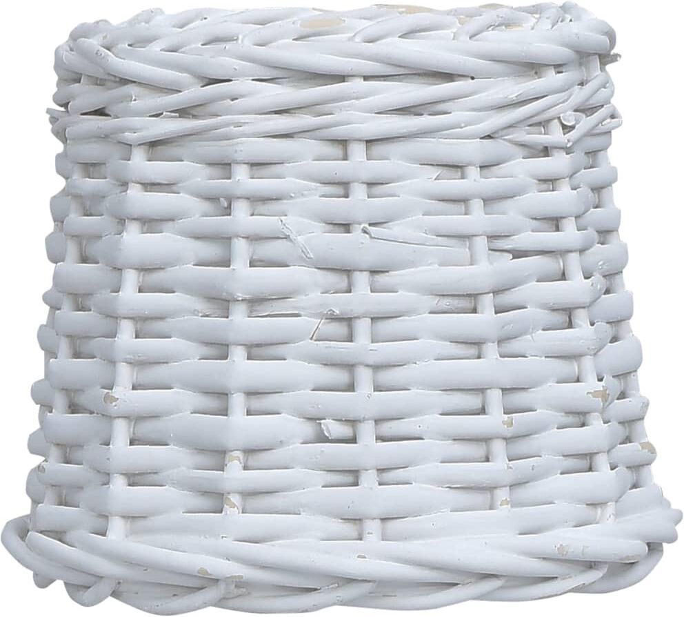 vidaXL Lampskärm korg 15x12 cm vit vidaXL Lampskärm korg 15x12 cm vit
