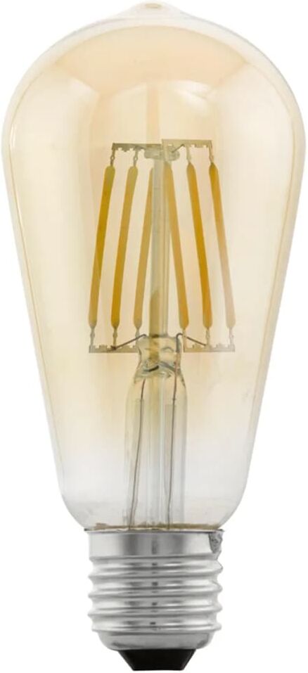 EGLO LED-lampa i Vintagestil E27 ST64 Amber 11521 EGLO LED-lampa i Vintagestil E27 ST64 Amber 11521