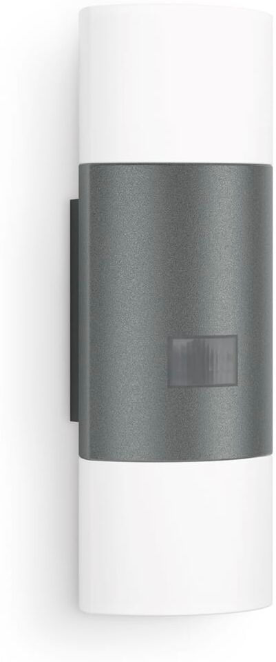 Steinel L 910 vägglampa med LED-ljuskälla och sensor, grå Steinel L 910 vägglampa med LED-ljuskälla och sensor, grå