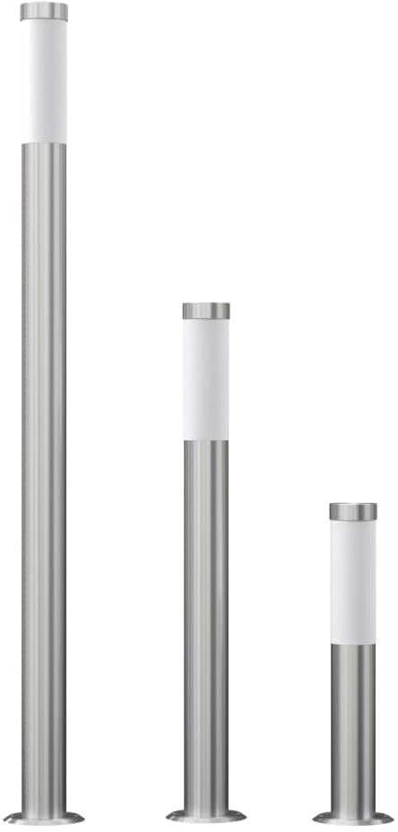 vidaXL Utebelysning set 3 st olika höjd vidaXL Utebelysning set 3 st olika höjd