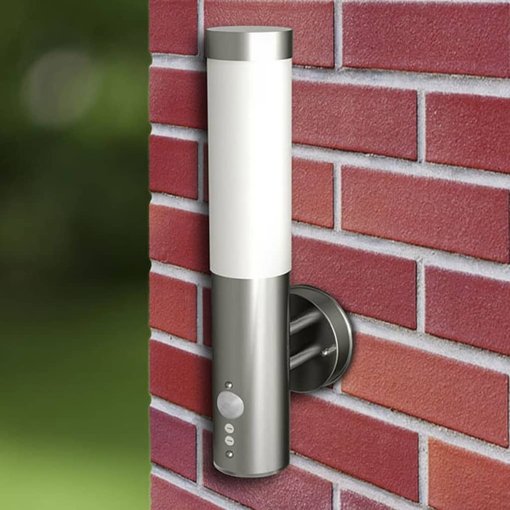 vidaXL Utebelysning Savona vägglampa 2-pack med rörelsedetektor vidaXL Utebelysning Savona vägglampa 2-pack med rörelsedetektor