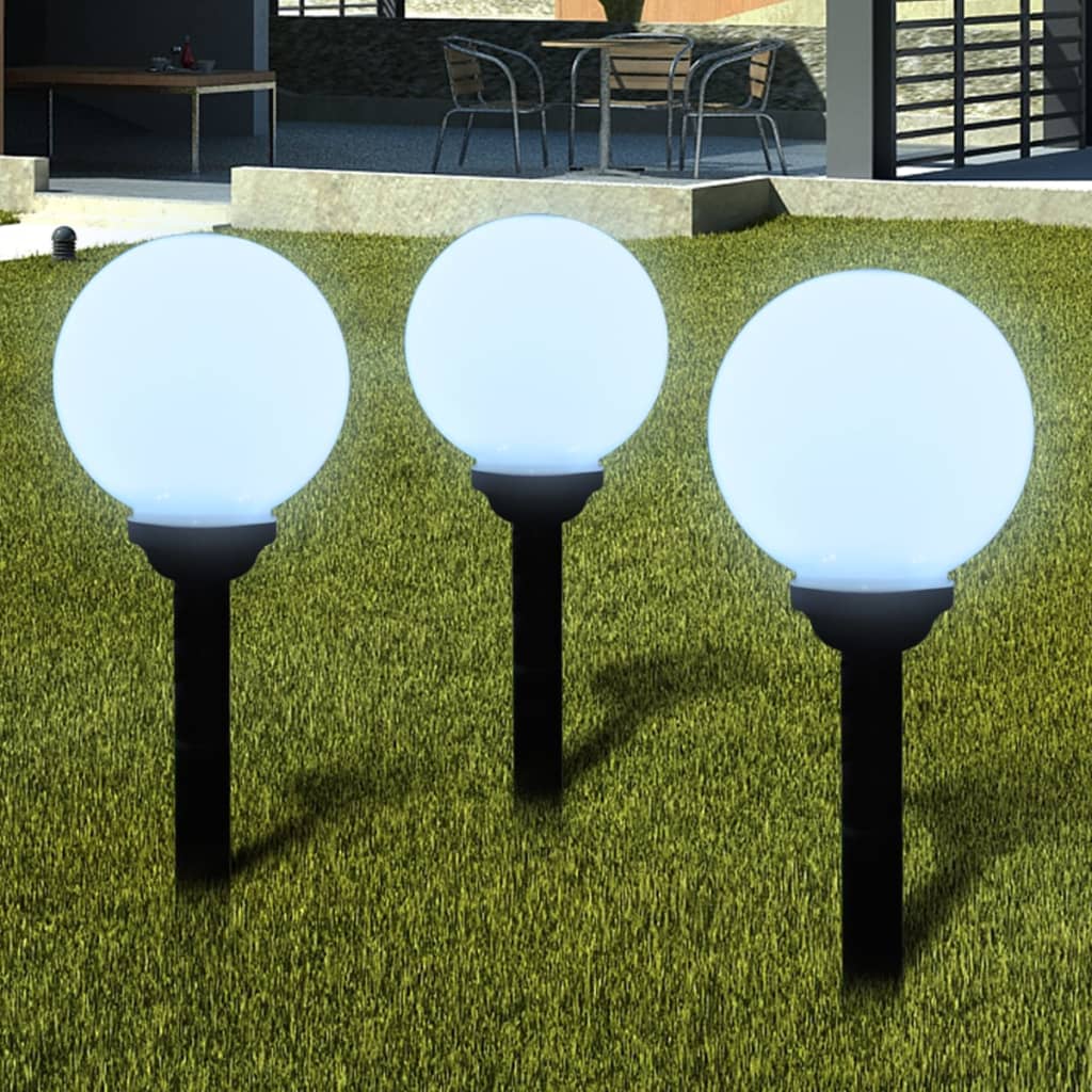 vidaXL Utelampa LED solpanel 20cm 3-pack vidaXL Utelampa LED solpanel 20cm 3-pack