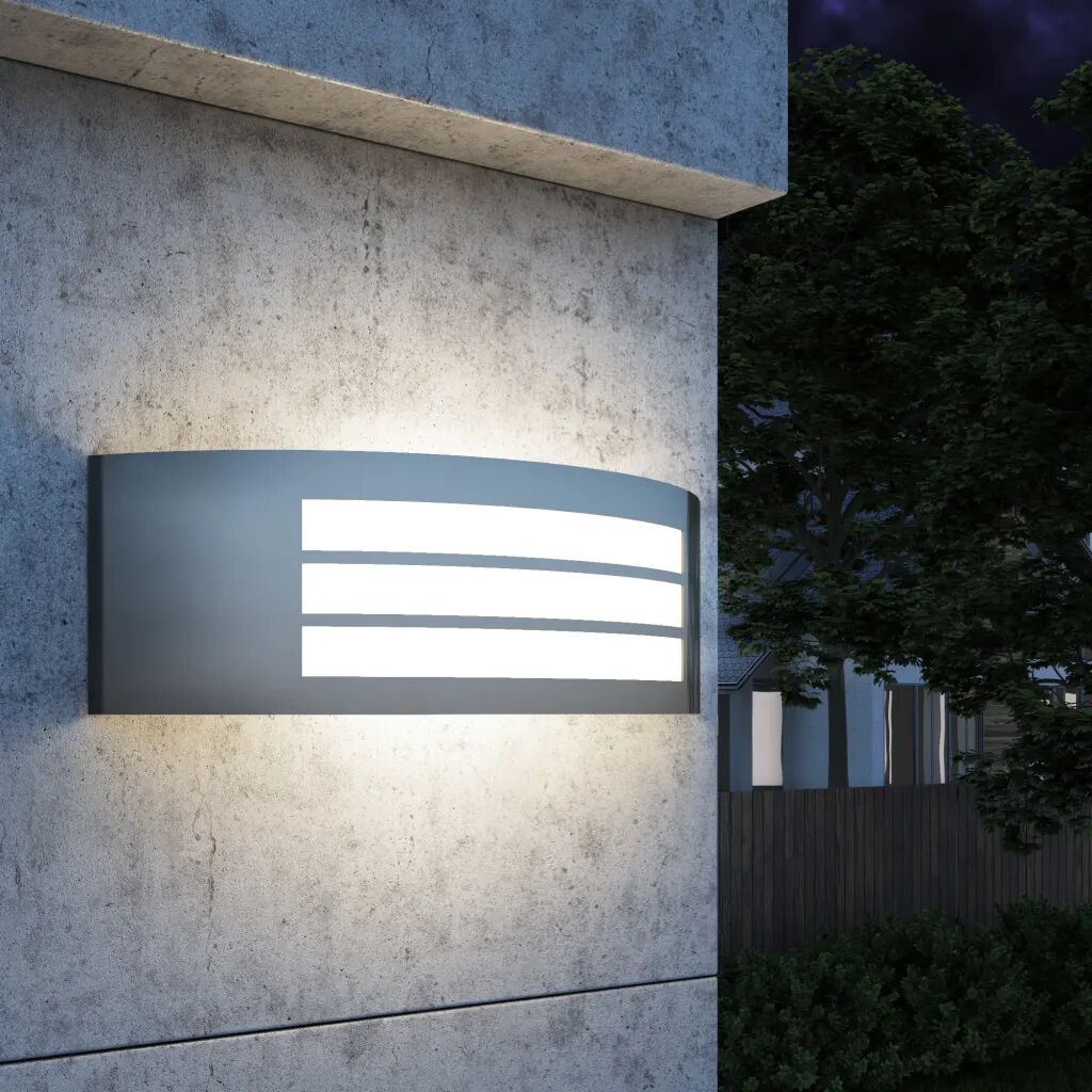 vidaXL Utomhusvägglampa rostfritt stål vidaXL Utomhusvägglampa rostfritt stål