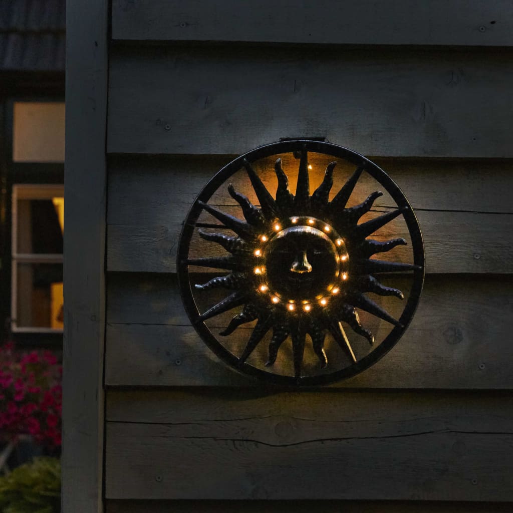 Luxform LED-vägglampa soldriven Sun Luxform LED-vägglampa soldriven Sun