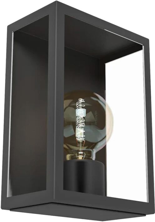 EGLO Utomhusvägglampa Alamonte 1 svart 60 W 94831 EGLO Utomhusvägglampa Alamonte 1 svart 60 W 94831