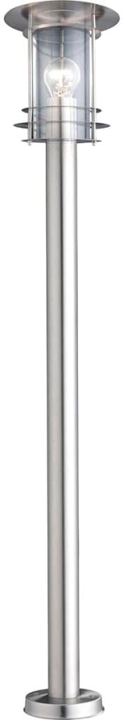 GLOBO Golvlampa utomhus MIAMI rostfritt stål silver 3154 GLOBO Golvlampa utomhus MIAMI rostfritt stål silver 3154
