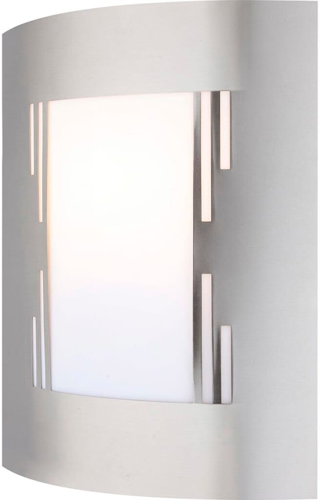 GLOBO Vägglampa utomhus ORLANDO rostfritt stål nickel matt 3156-3 GLOBO Vägglampa utomhus ORLANDO rostfritt stål nickel matt 3156-3