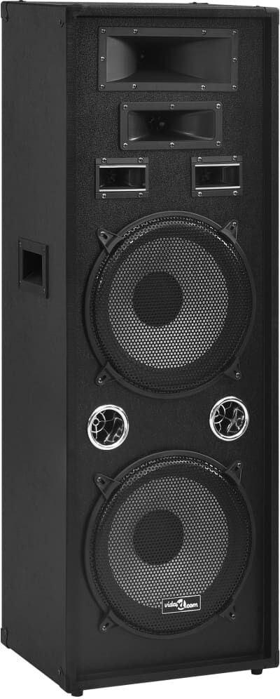 vidaXL Passiv PA-högtalare 1000 W svart vidaXL Passiv PA-högtalare 1000 W svart