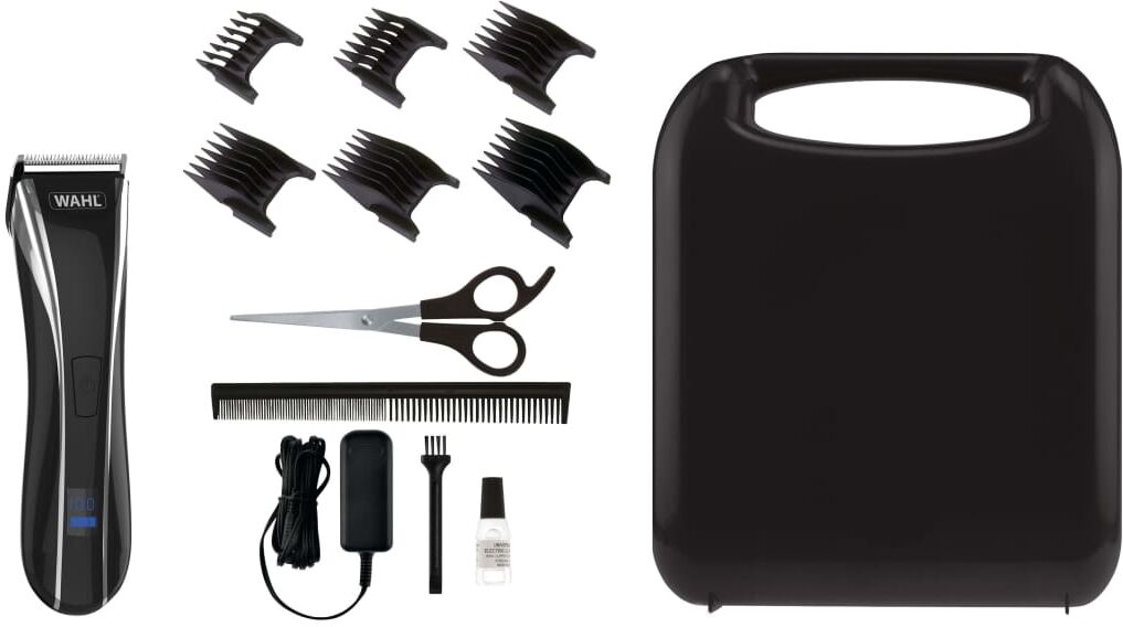 Wahl Hårklippare Lithium Pro LCD set 13 delar 6W Wahl Hårklippare Lithium Pro LCD set 13 delar 6W