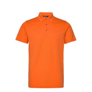 Abacus Mens Cray Drycool Polo Polos Short-sleeved Orange Abacus