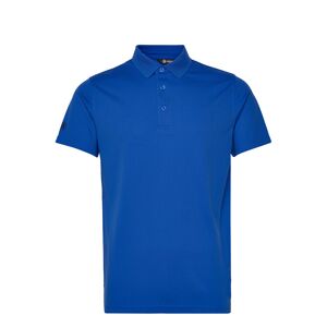 Abacus Mens Cray Drycool Polo Polos Short-sleeved Blå Abacus