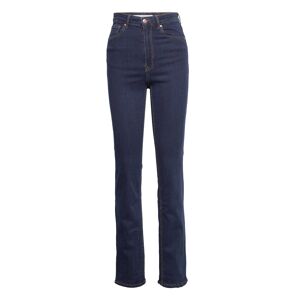 Gina Tricot Molly Slit Jeans Bottoms Jeans Flares Blue Gina Tricot