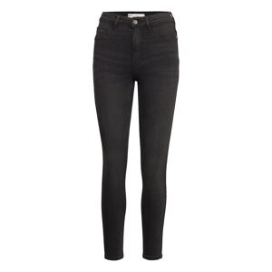 Gina Tricot Molly High Waist Jeans Bottoms Jeans Skinny Svart Gina Tricot