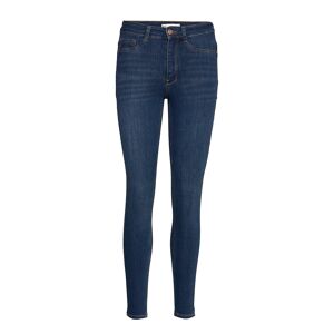 Gina Tricot Molly High Waist Jeans Bottoms Jeans Skinny Blue Gina Tricot