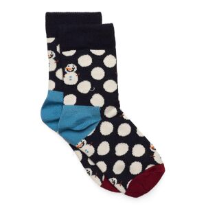 Happy Socks Kids Big Dot Snowman Sock Socks & Tights Socks Multi/mönstrad Happy Socks