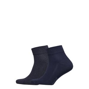 Levi´s Levis 168Sf Mid Cut 2P Underwear Socks Regular Socks Blå Levi´s